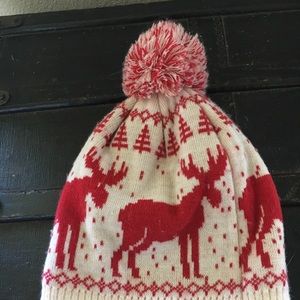 Red and white home alone collector hat